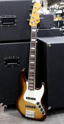 Fender - Fender American Ultra Jazz Bass V Rosewood Fingerboard Mocha Burst 2